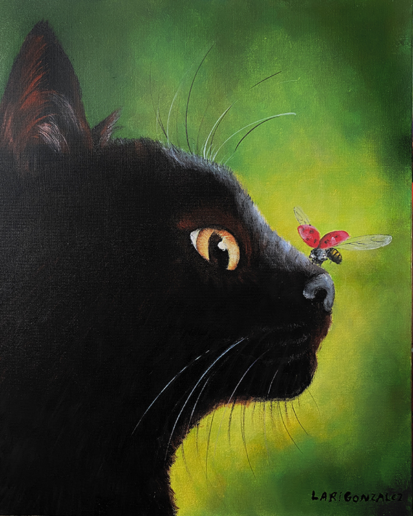 A  joaninha - 40 x 50 - AST -2021